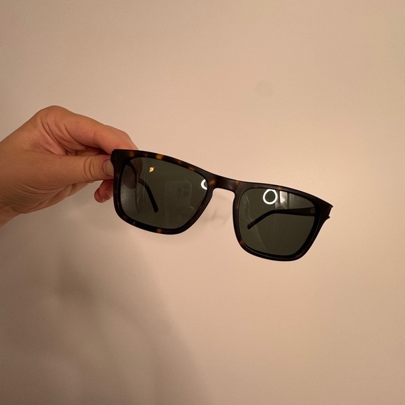 Ted Baker Polarized 56mm Green Lens Sunglasses-Y2K Tinted Sunglasses Trend - Picture 7 of 7